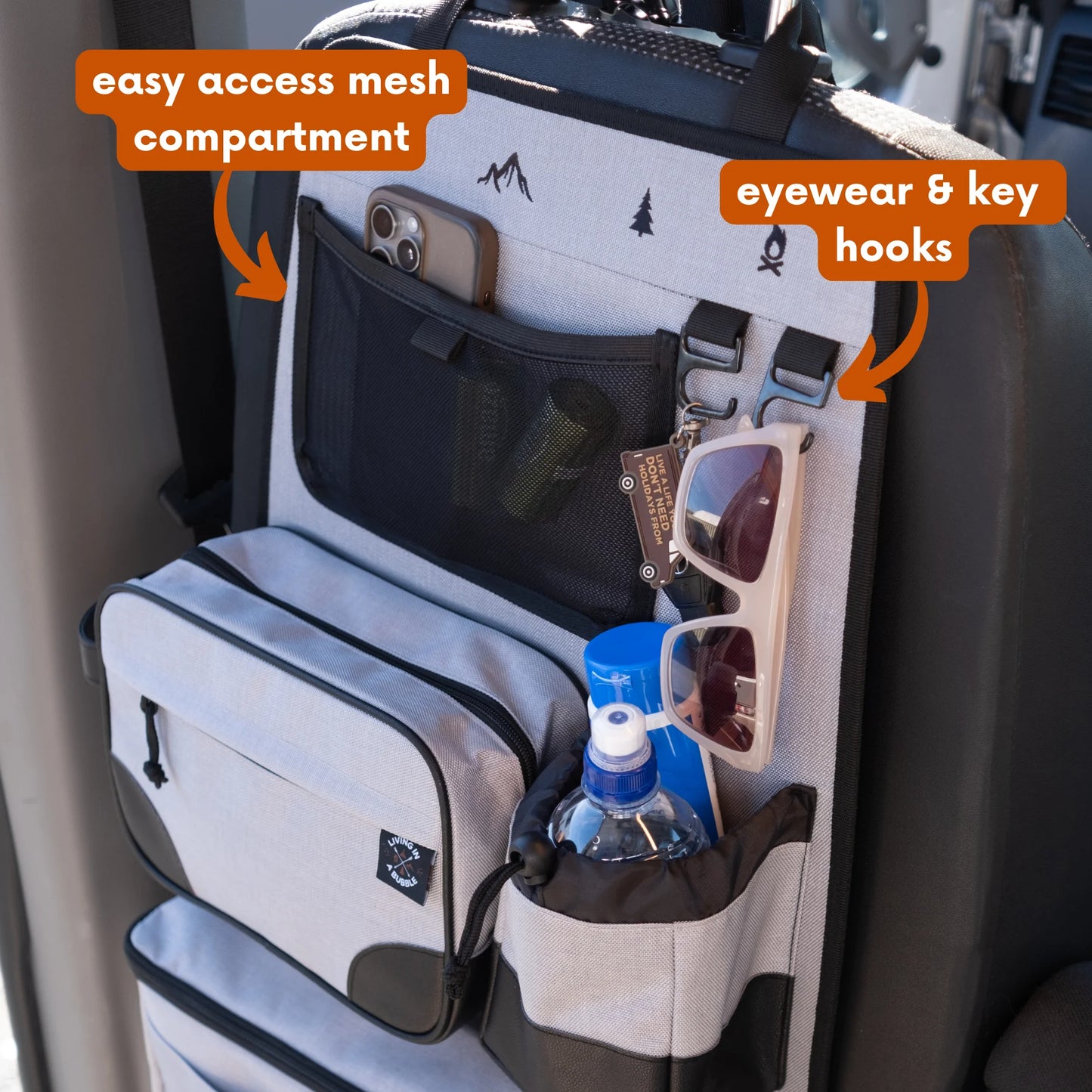 Premium Seat Back Storage