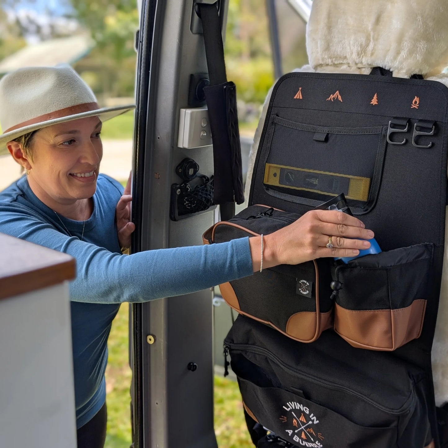 Premium Seat Back Storage