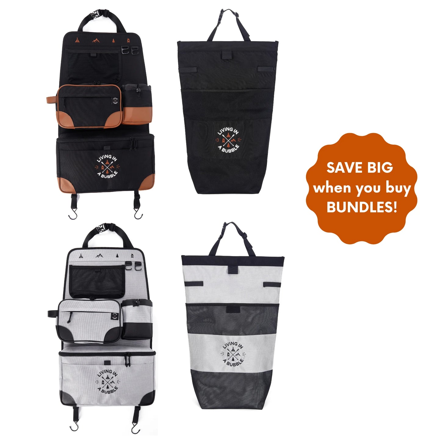 Premium Seat Back Utility Bag