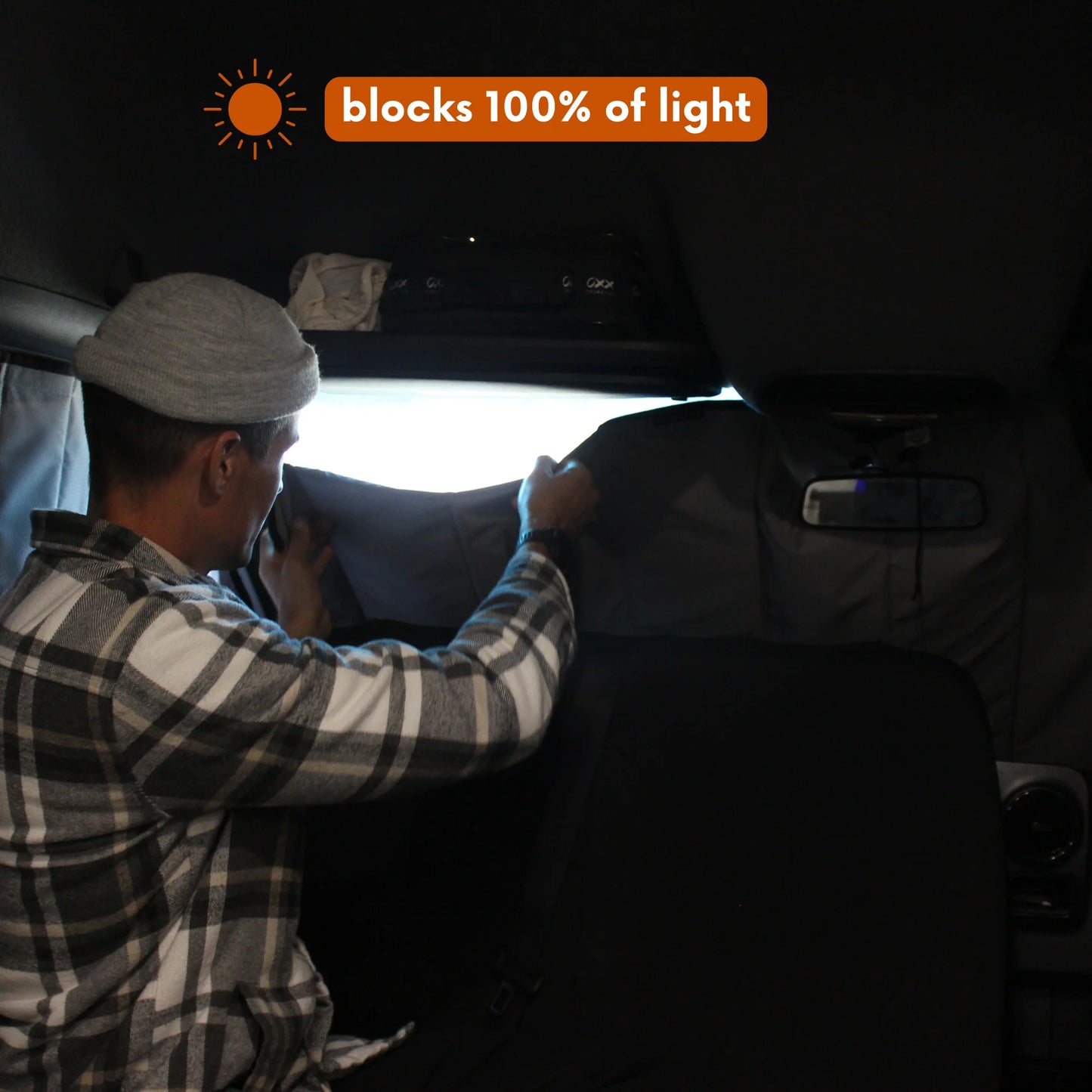 RAM Promaster Window Cover - Sliding Door Window (Bare Metal)