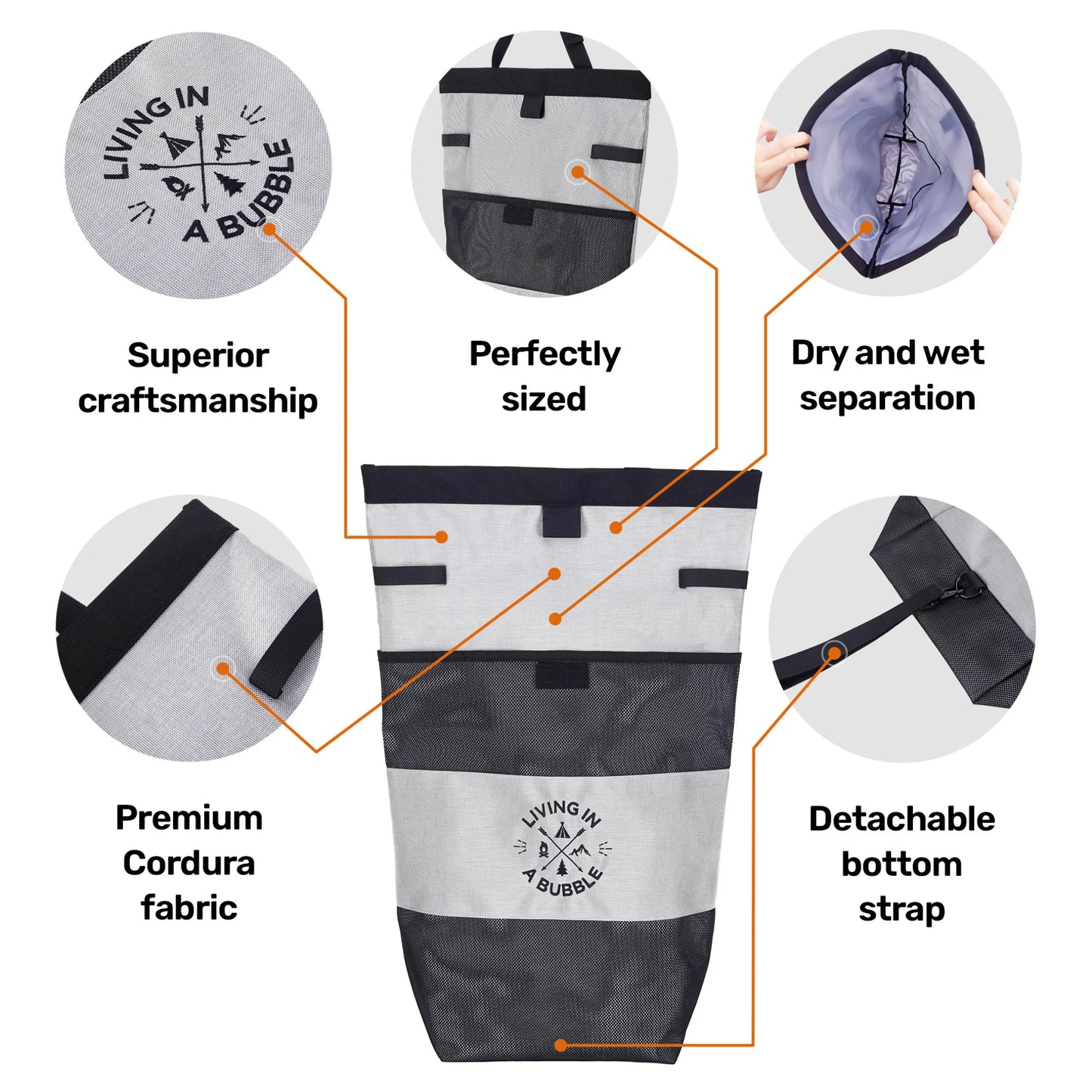 Premium Seat Back Utility Bag