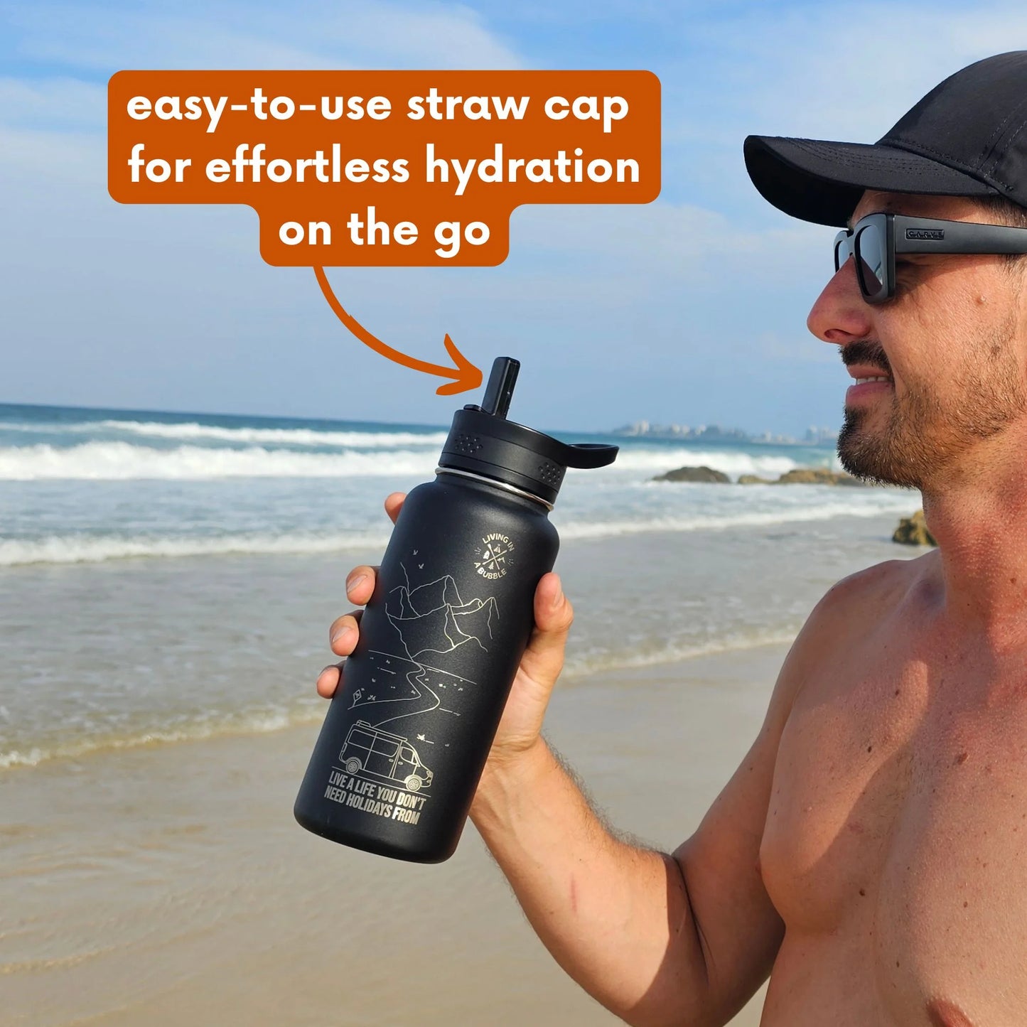 Free Gift - Insulated Water Bottle 32oz