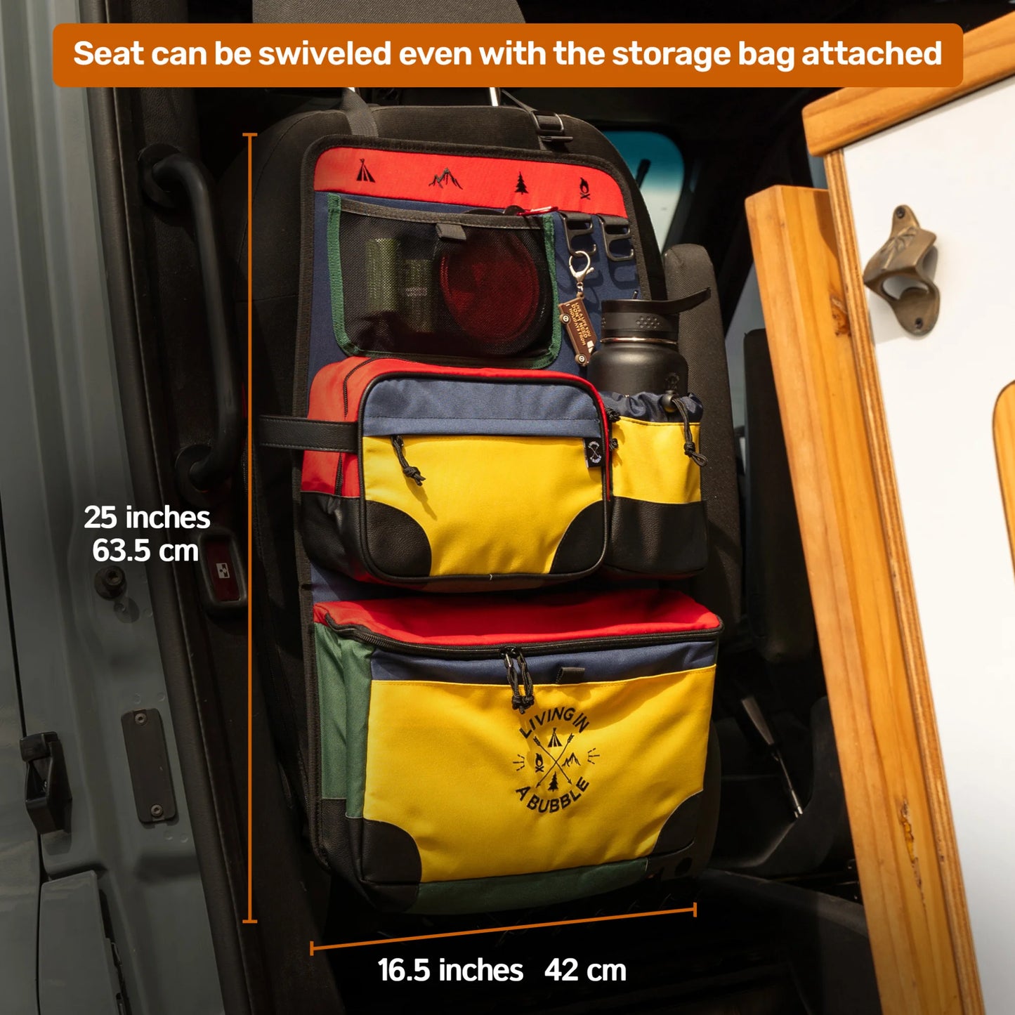 Premium Seat Back Storage