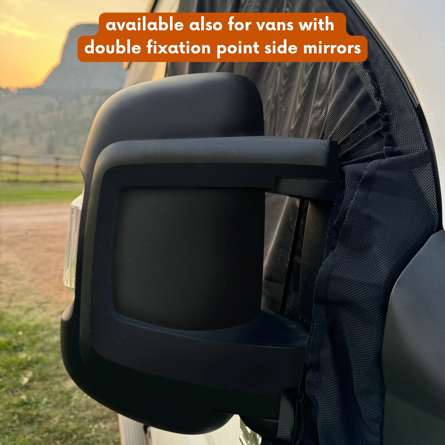 Magnetic Front Window Flyscreens For Cars And Vans (Pair)