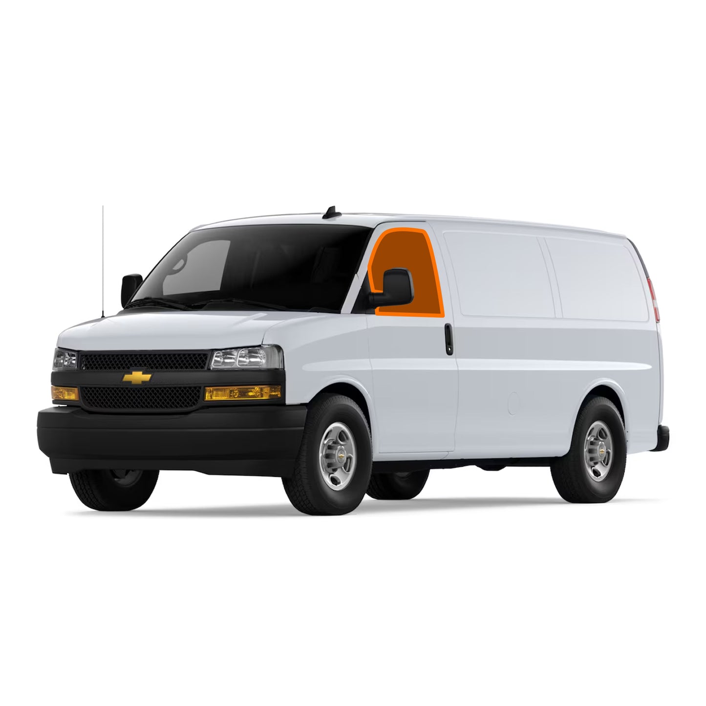 GMC Savana / Chevy Express Window Cover - Driver/Passenger Windows (Pair)