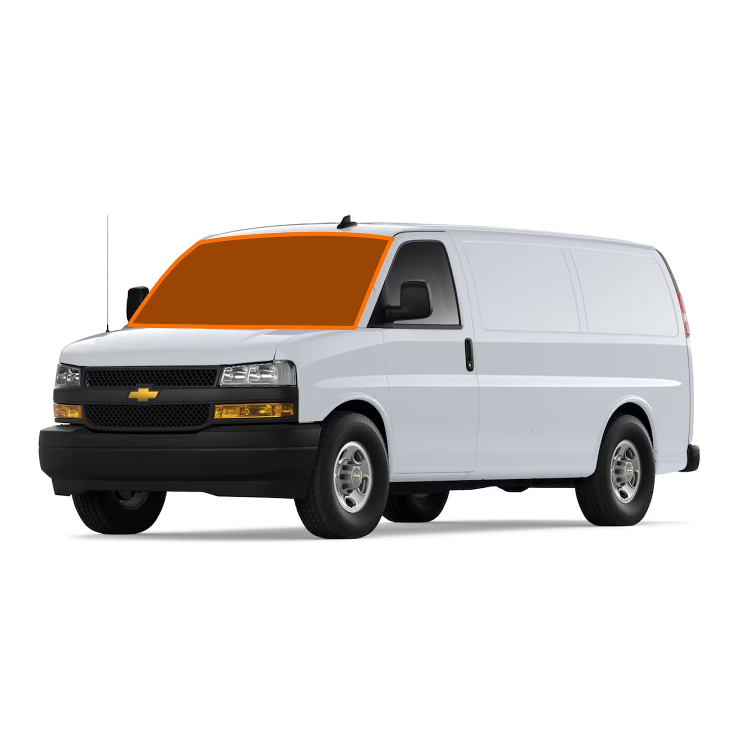 GMC Savana / Chevy Express Window Cover - Windshield
