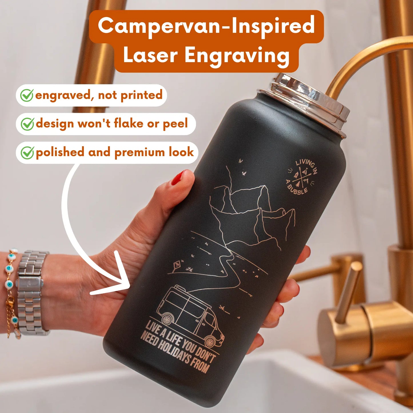 Free Gift - Insulated Water Bottle 32oz