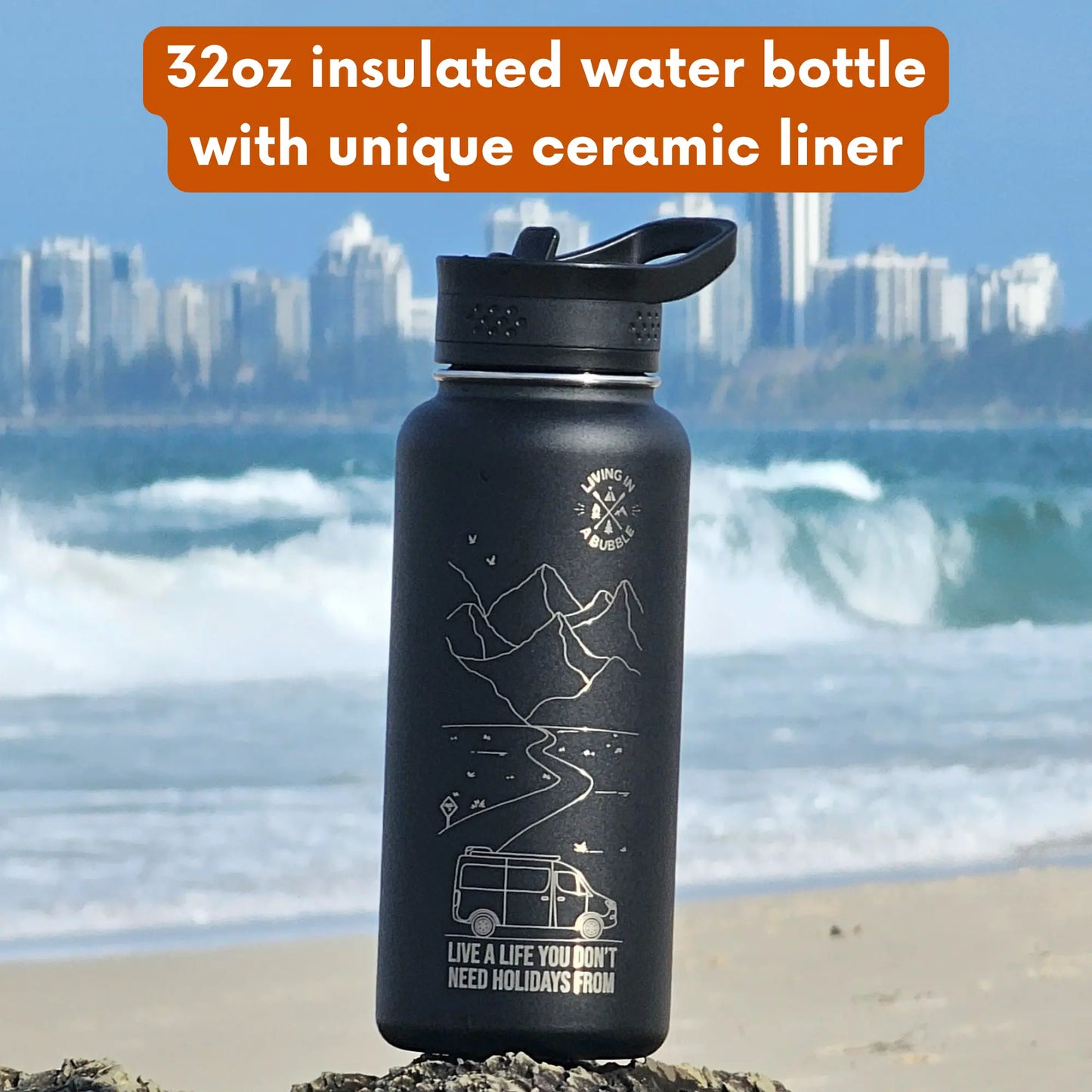 Free Gift - Insulated Water Bottle 32oz