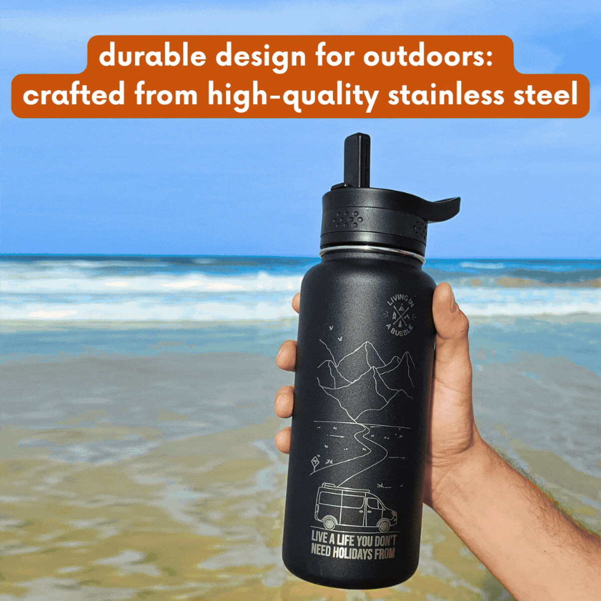 Free Gift - Insulated Water Bottle 32oz