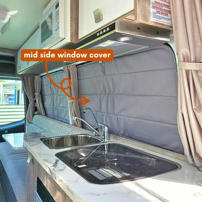 Mercedes Sprinter Window Cover - Mid Side Window