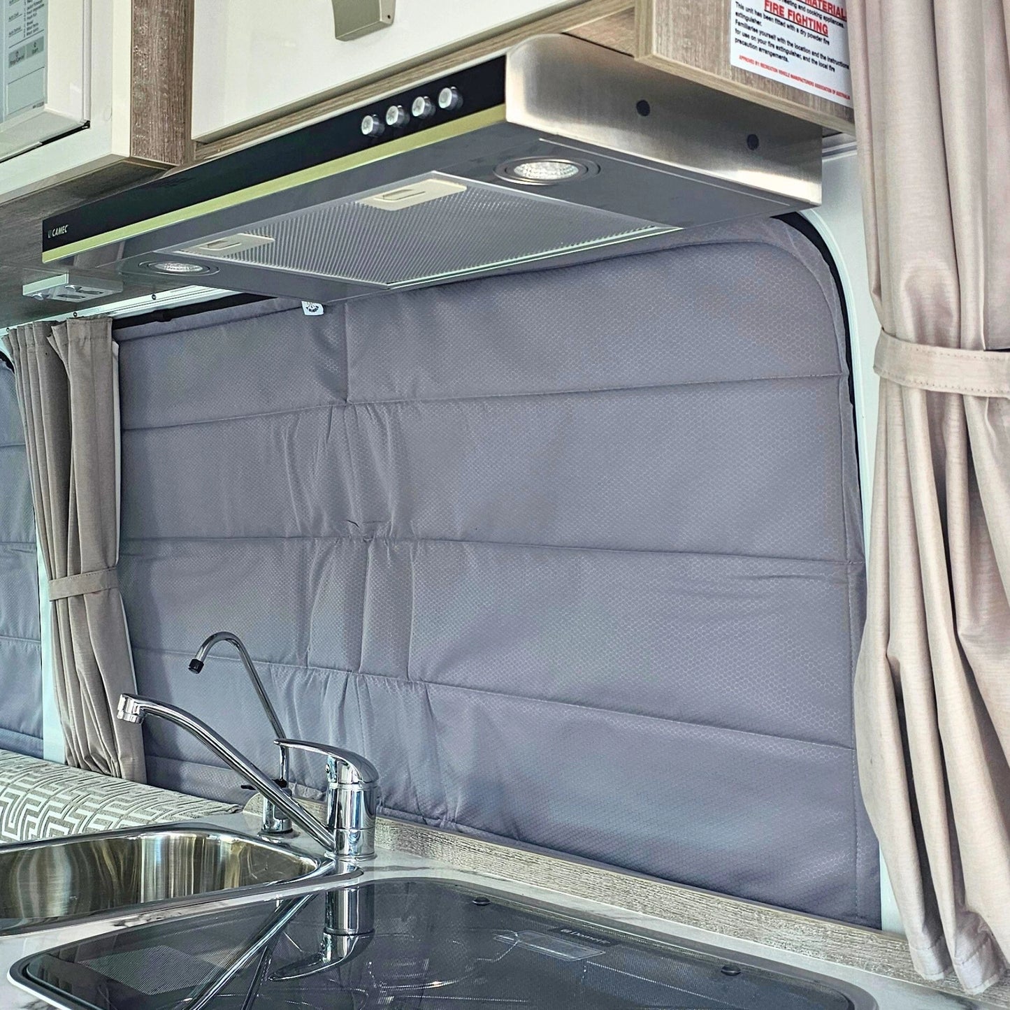 Mercedes Sprinter Window Cover - Mid Side Window