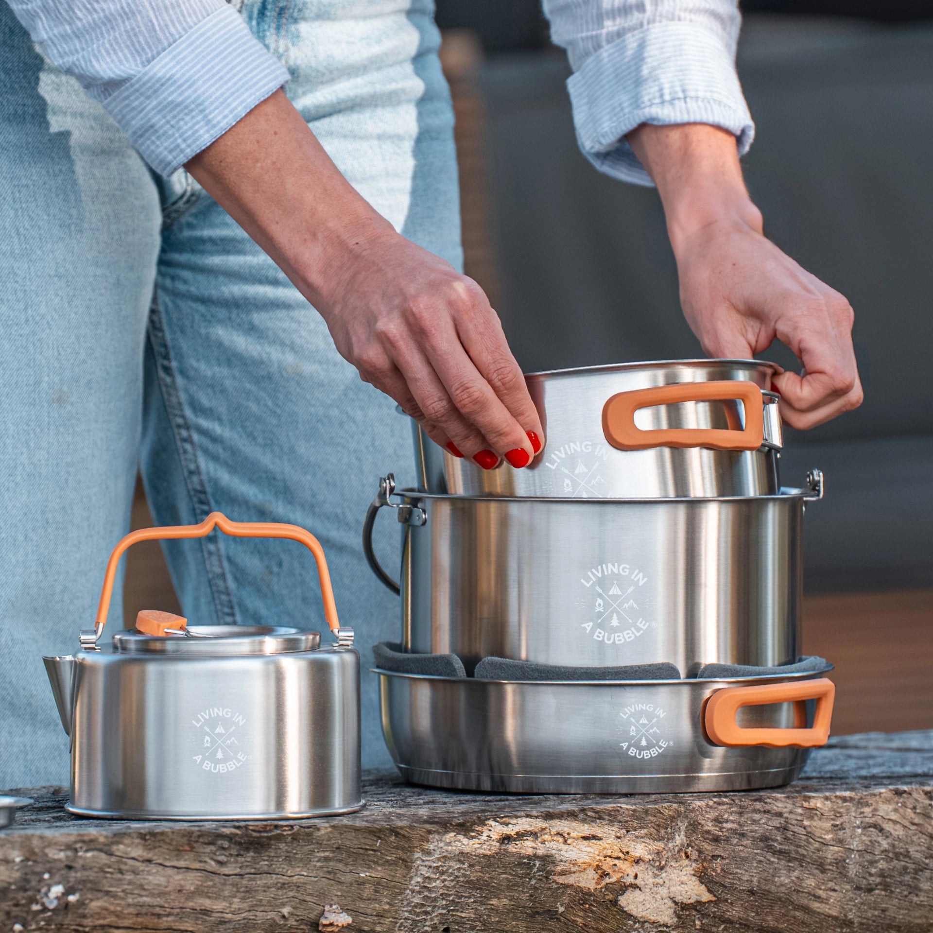 Premium 7-Piece Camping Cook Set