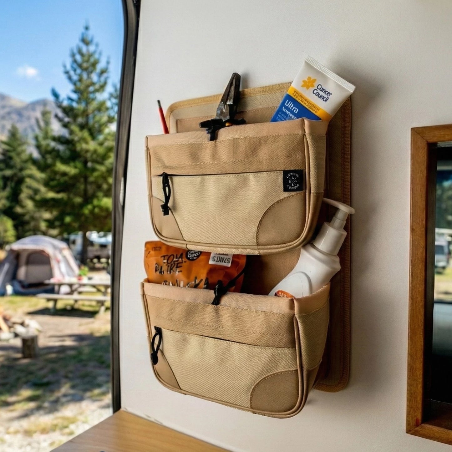 RV Wall Storage - Canyon