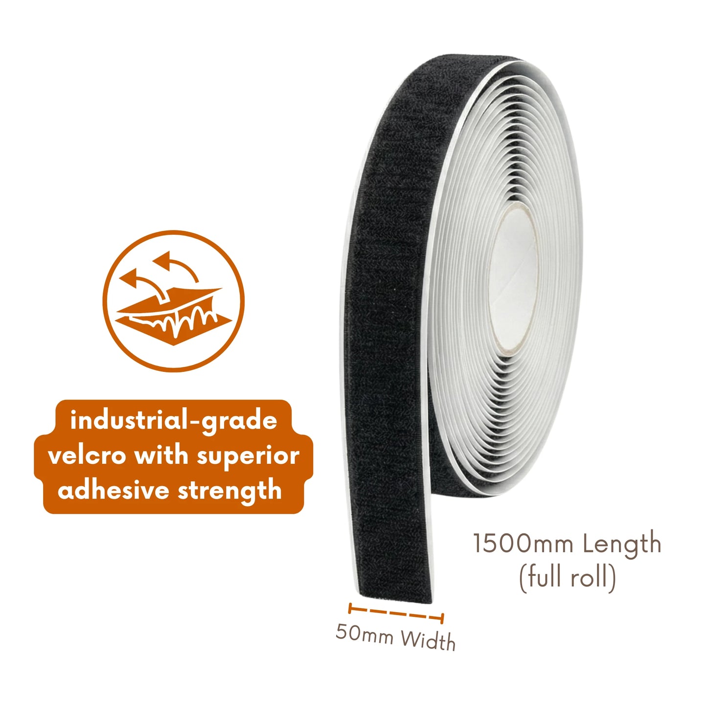 150cm Acrylic Velcro Hook for Wall Storages