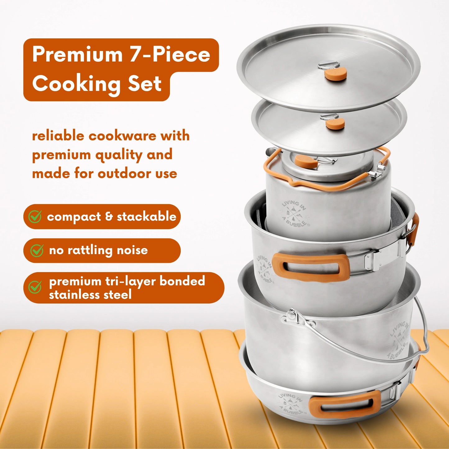 Premium 7-Piece Cooking Set