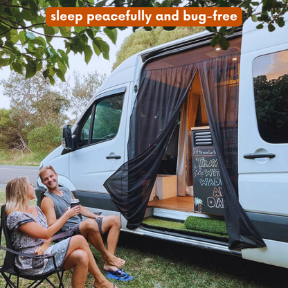 Magnetic Side Door Van Fly Screen