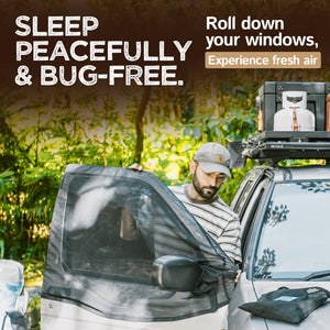 Magnetic Side Door Van Fly Screen