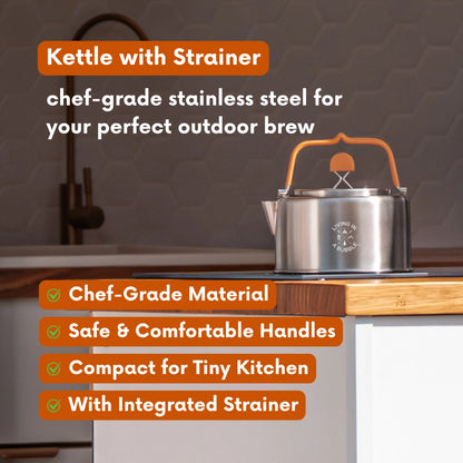 Kettle with Strainer