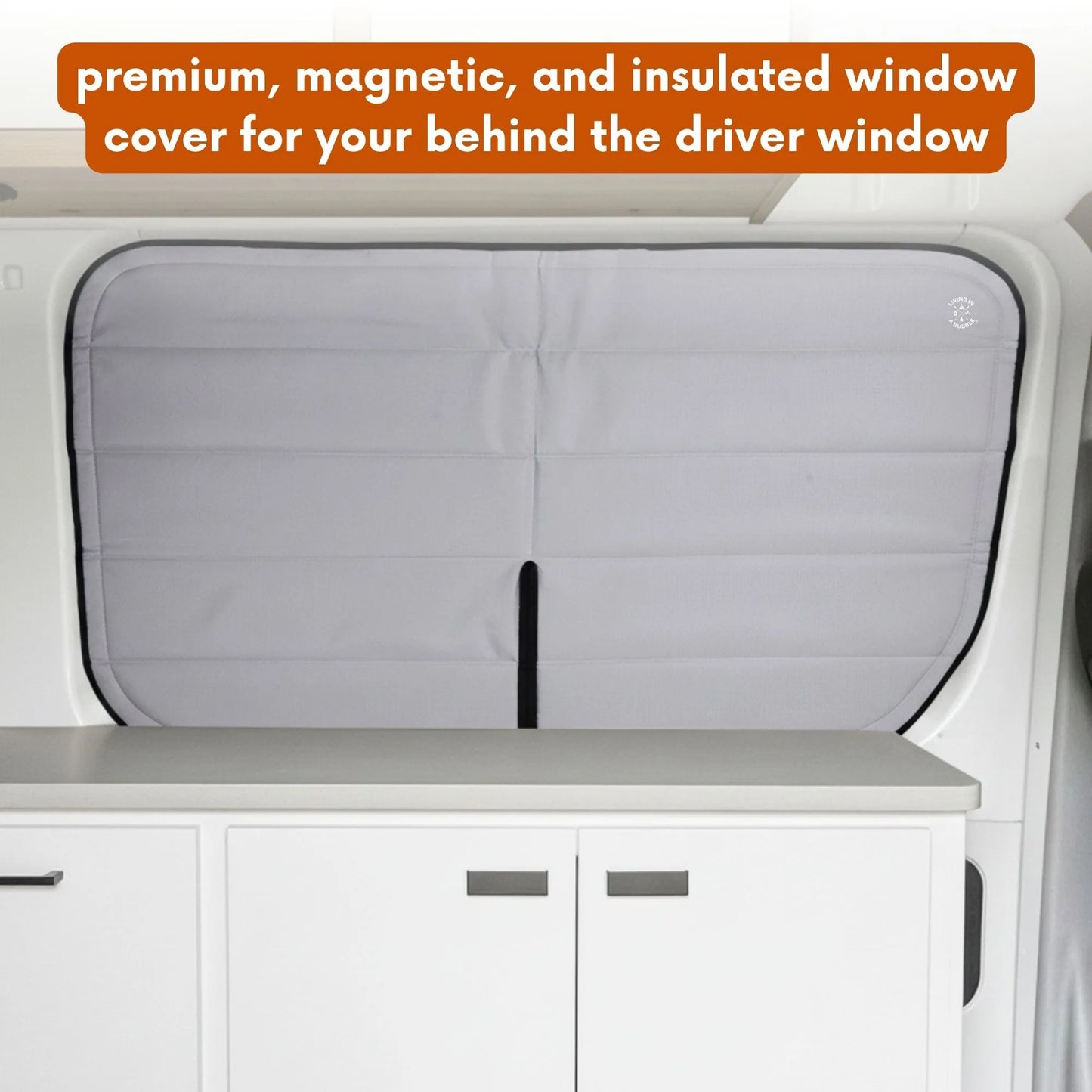Mercedes Sprinter Window Cover - Behind Driver Window