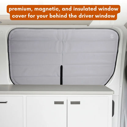 Mercedes Sprinter Window Cover - Behind Driver Window