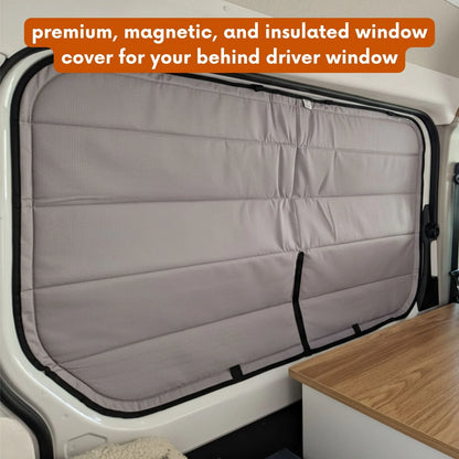 Mercedes Sprinter Window Cover - Behind Driver Window