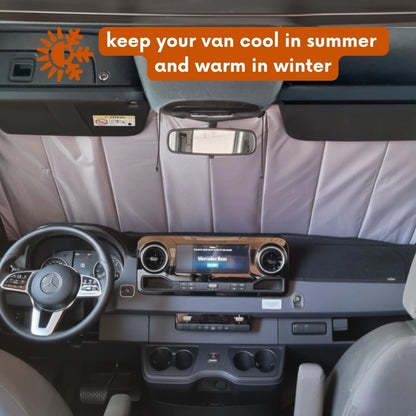 Mercedes Sprinter Window Cover - Mid Side Window