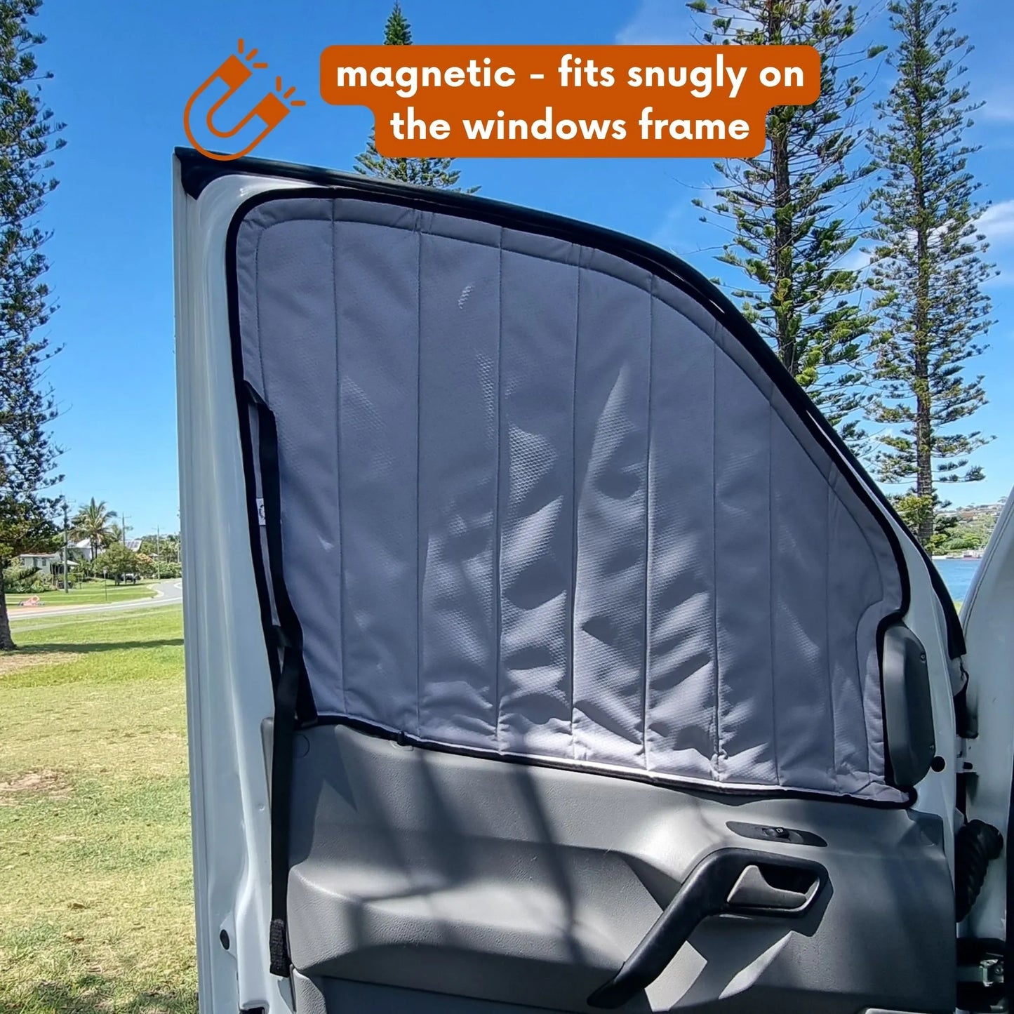 Mercedes Sprinter Window Cover - Mid Side Window