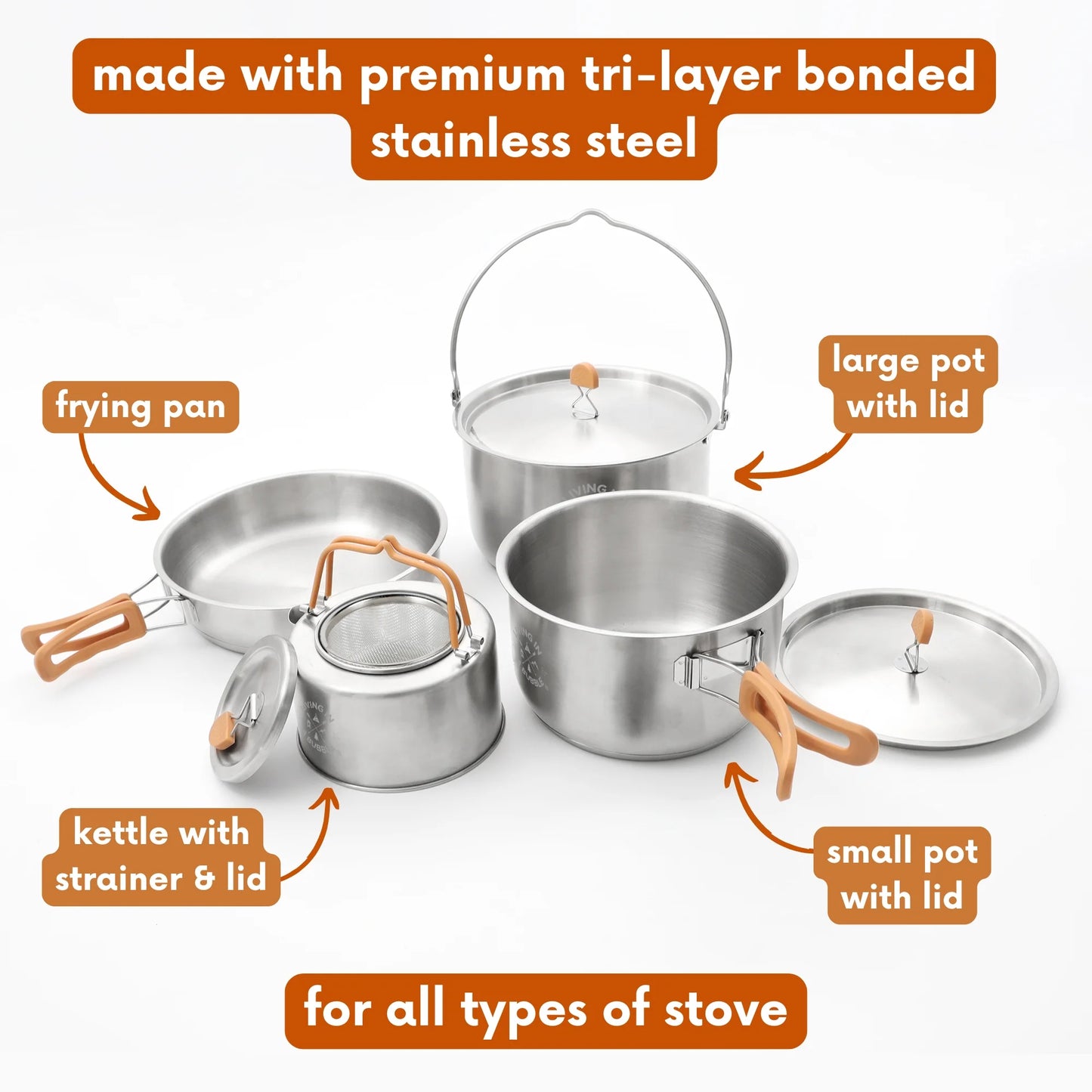 Premium 7-Piece Cooking Set
