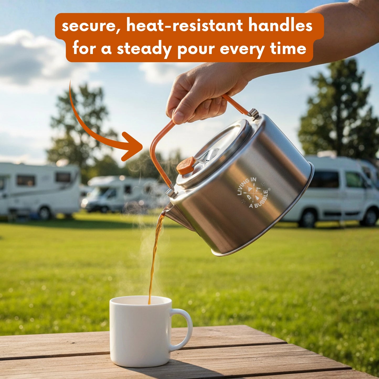 Kettle with Strainer