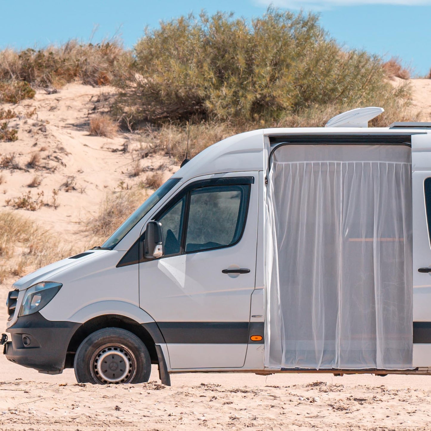 Magnetic Side Door Van Fly Screen