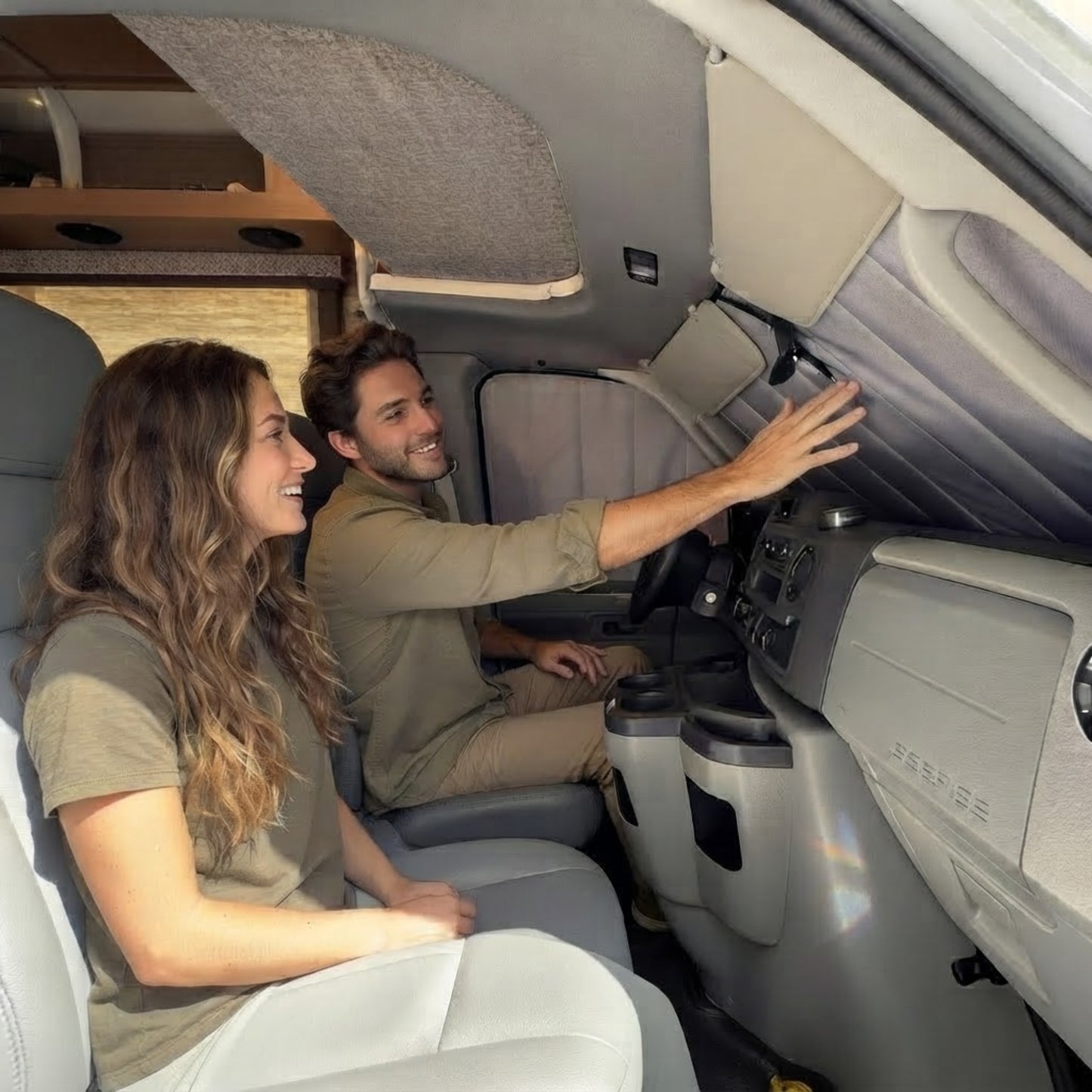 Ford E Series (Econoline, E150, E250, E350) Window Cover - 3-Pack Bundle