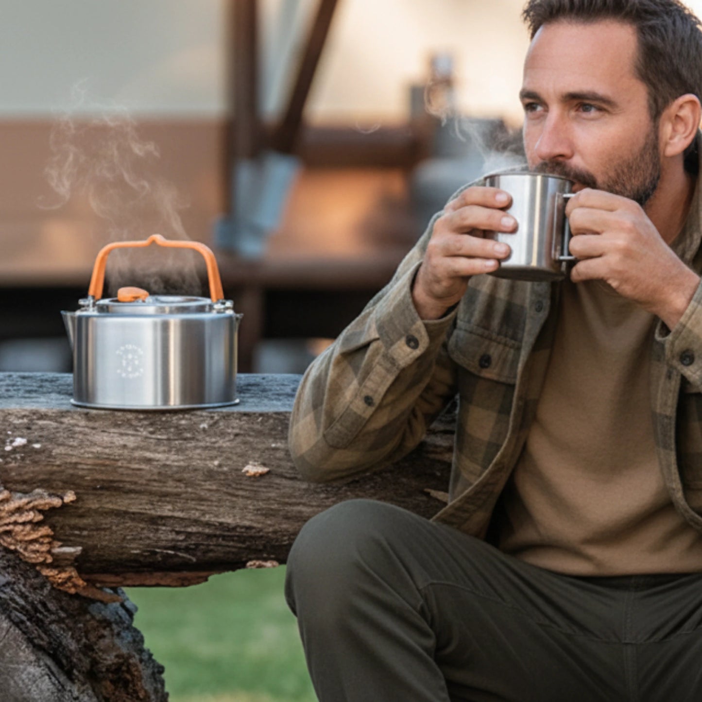 Kettle with Strainer
