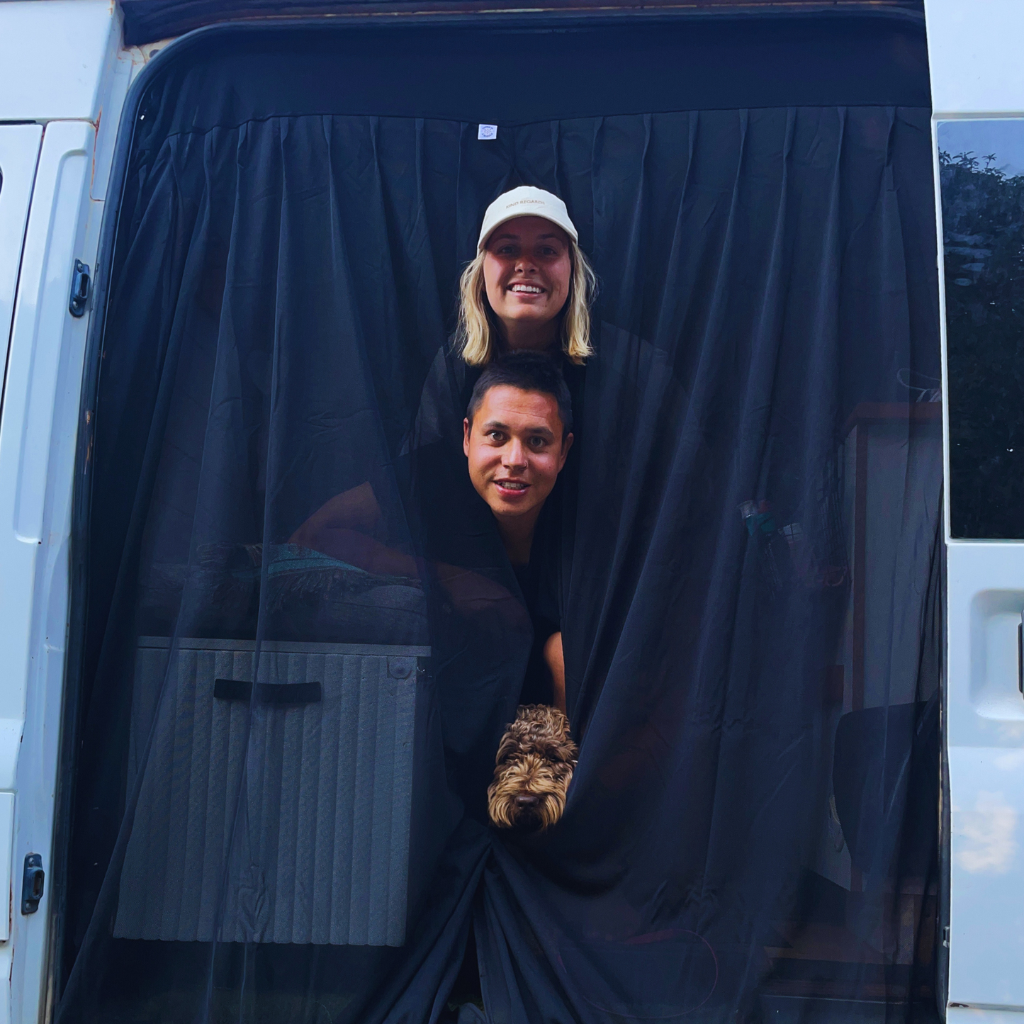 Magnetic Side Door Van Fly Screen