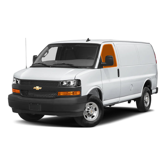 Chevy Express Window Cover - Driver/Passenger Windows (Pair)