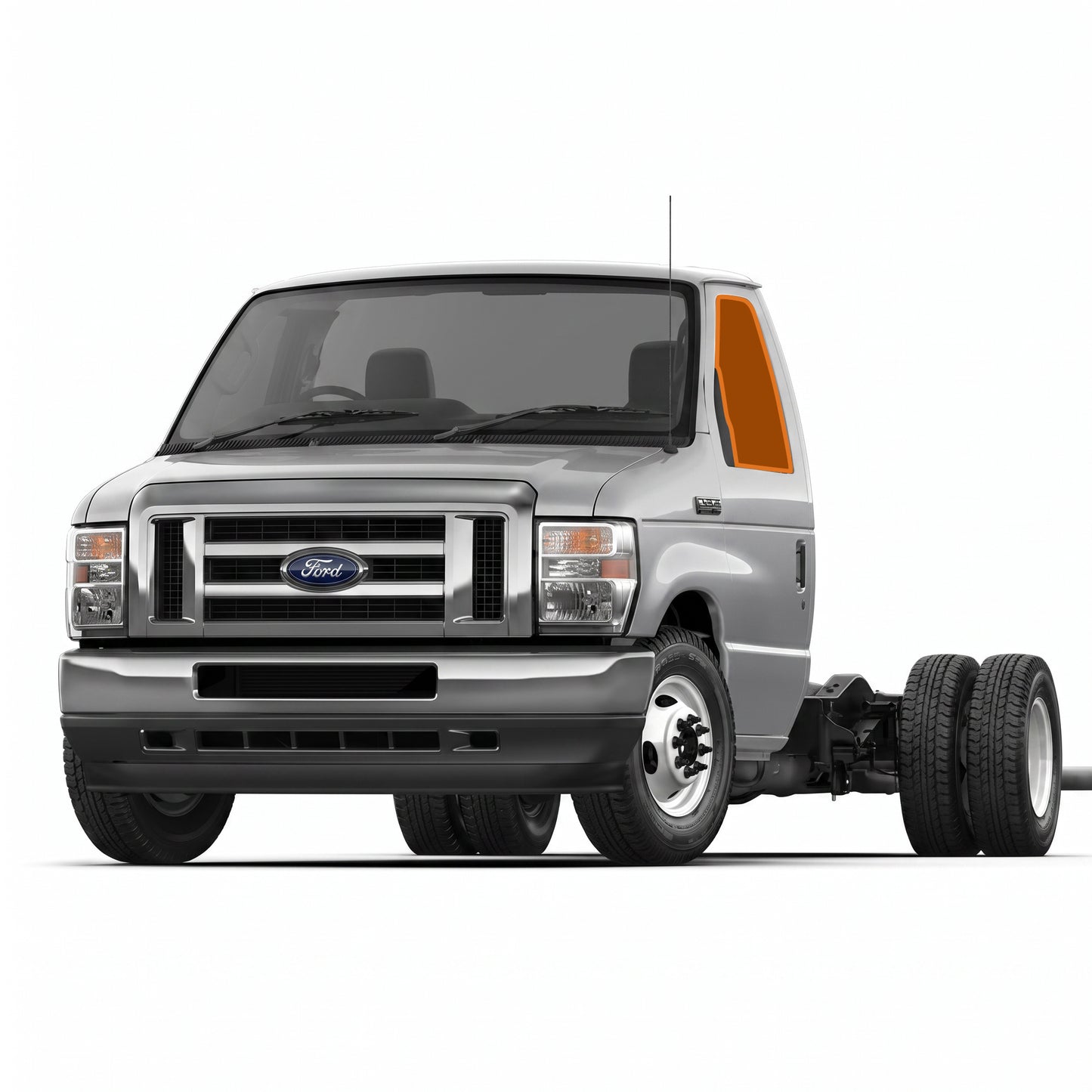 Ford E Series Cutaway (Econoline, E150, E250, E350, E450) Window Cover - Driver/Passenger Windows (Pair)