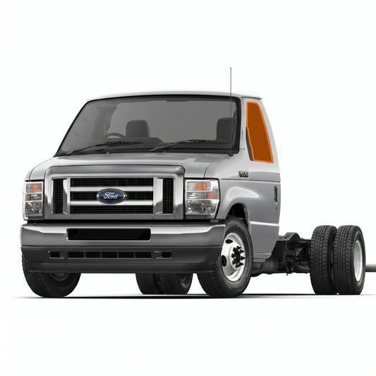 Ford E Series Cutaway (Econoline, E150, E250, E350, E450) Window Cover - Driver/Passenger Windows (Pair)