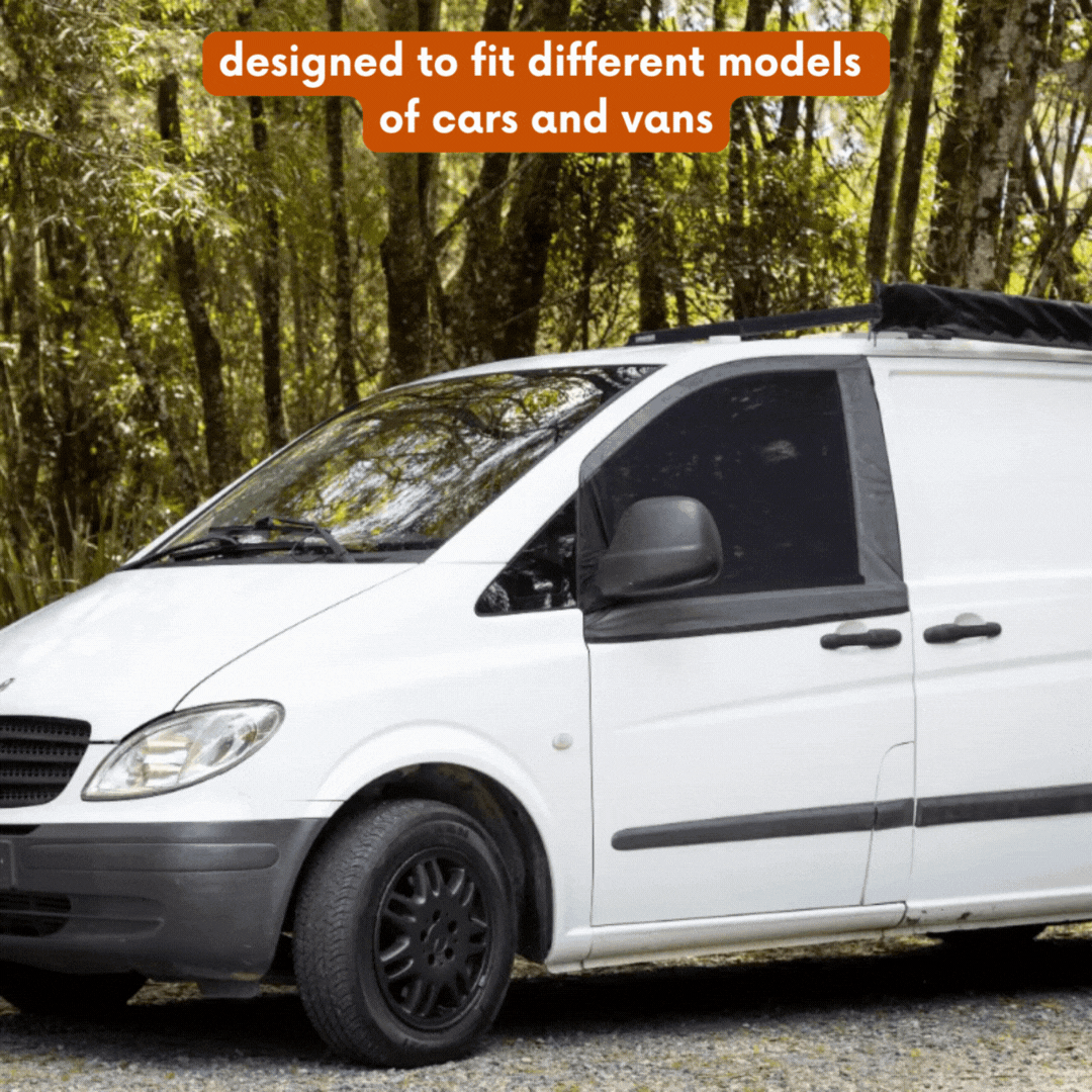 Magnetic Front Window Flyscreens (Pair)