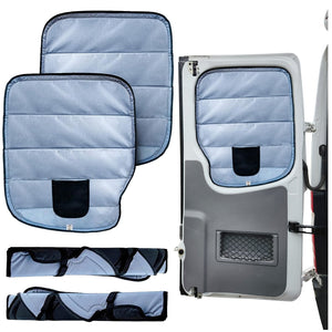 Insulated Rear Door Window Covers (Pair)