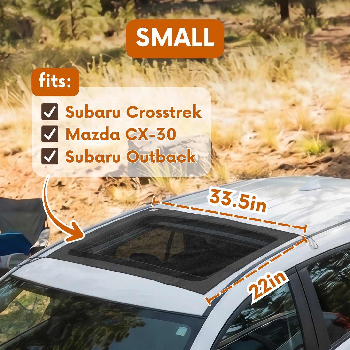 Magnetic Sunroof Bug Screen For Cars