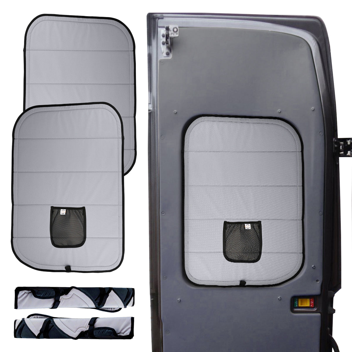 Ford Transit Window Cover - Rear Door Windows (Pair) – Living in a ...