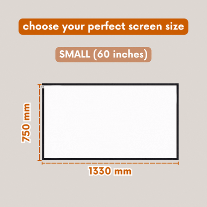 Magnetic Projector Screen