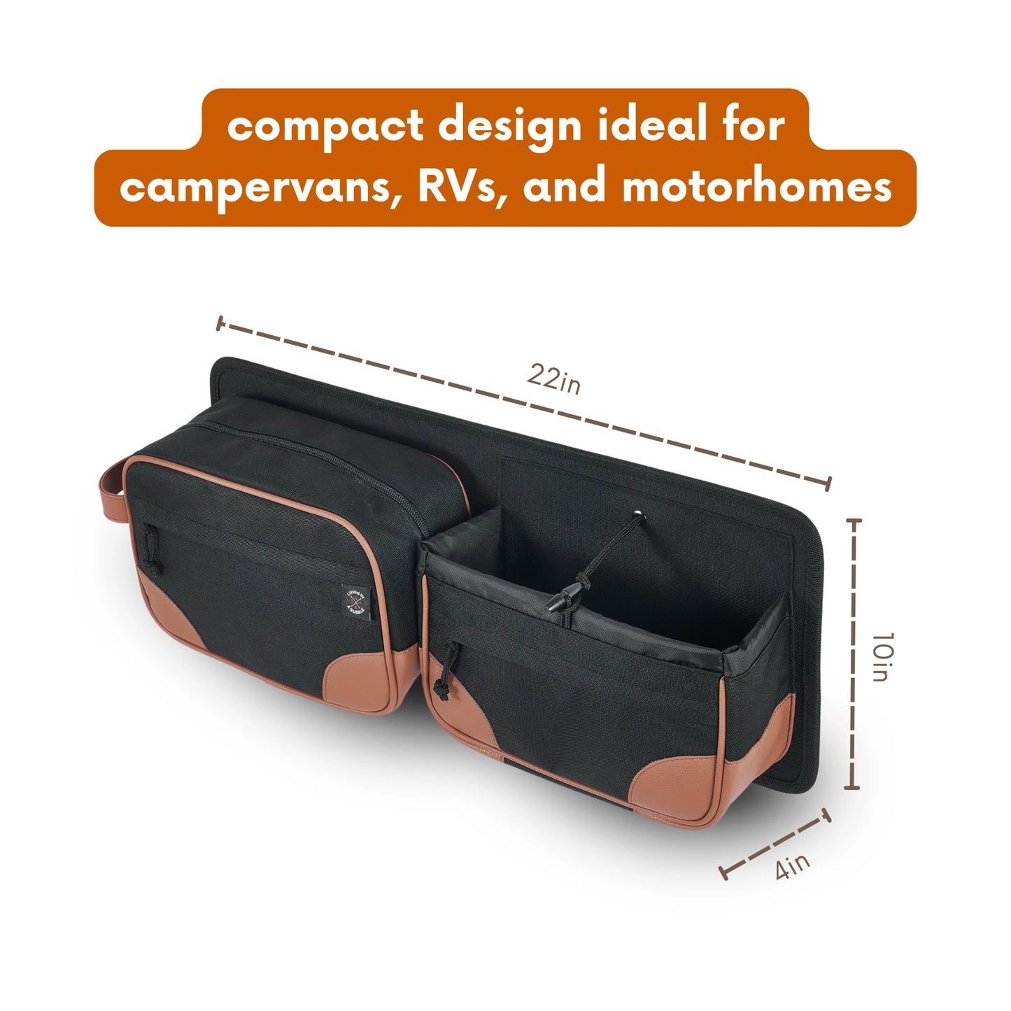 RV Wall Storage - Forest