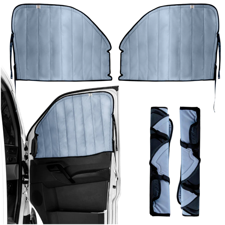 Insulated Blackout Front Window Covers for Sprinter 2007-2019