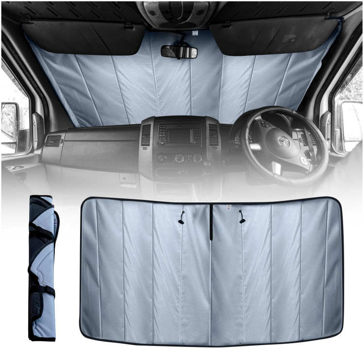 Insulated Blackout Windshield Cover for Sprinter